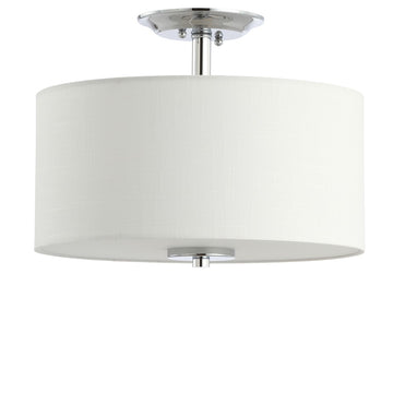 Marc 15" Metal LED Semi-Flush Mount - JONATHAN Y